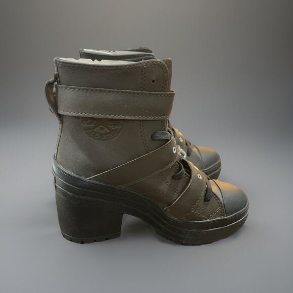 Converse Women Chuck 70 De Luxe Heel High Top Platform A12209C Fresh Brew (7.5) - Picture 2 of 4